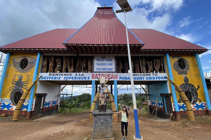 Each major chiefdom in Cameroon opens up their site for tourism, confusingly operating on an 8-day-week schedule.