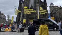 The Edinburgh Fringe is one of the largest performing arts festivals in the world.