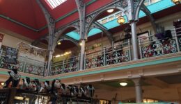 Inside the Camden Market.