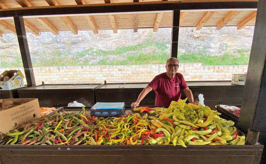 Market Day in Kratovo, North Macedonia.