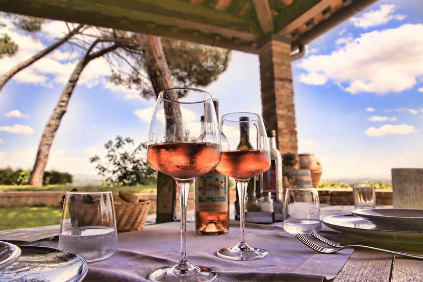 Lunch at the La Torre alle Tolfe estate