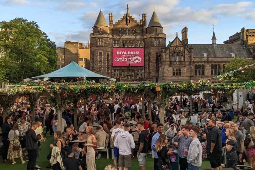 Surviving Your First Edinburgh Fringe 5 A view from outside The Gilded Balloon. Matthew Ball Photos