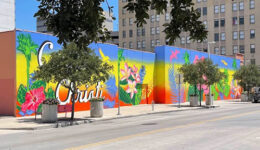 One of 40+ murals
