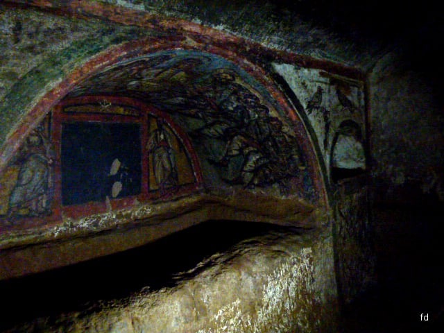 Paris catacombs