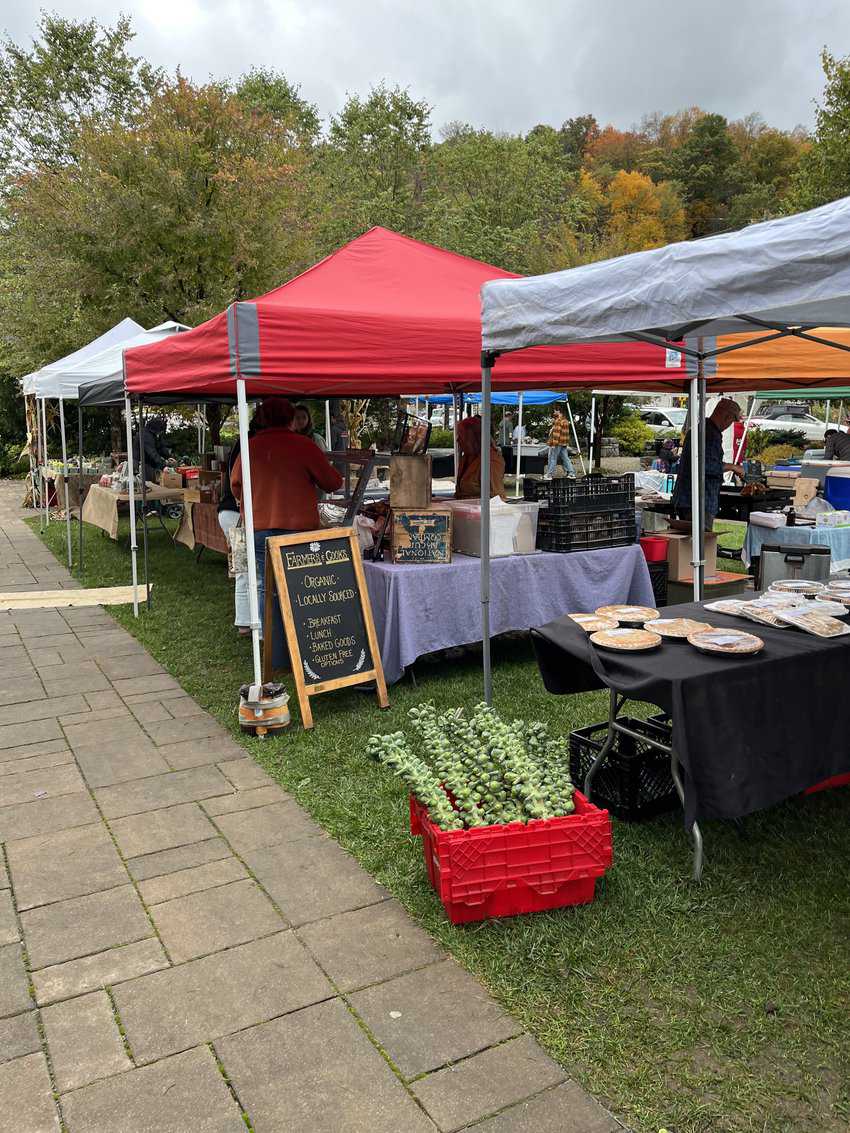 The local farmer's market in Washington.