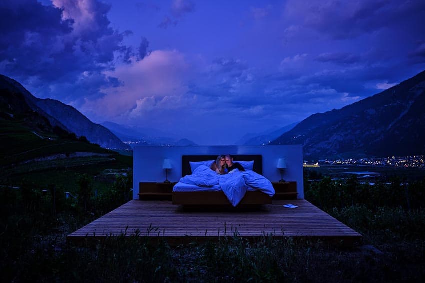 Null Stern Hotel: A Bed on a Mountaintop! 7 null stern hotel,Switzerland