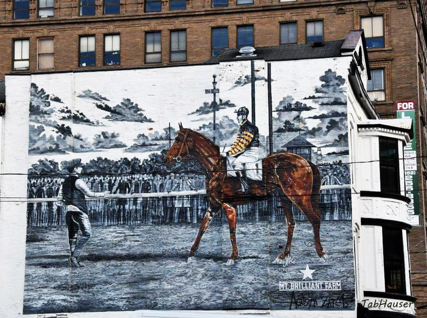 Horses, Bourbon, and More in Central Kentucky 3 One of 50 murals in Lexington, KY
