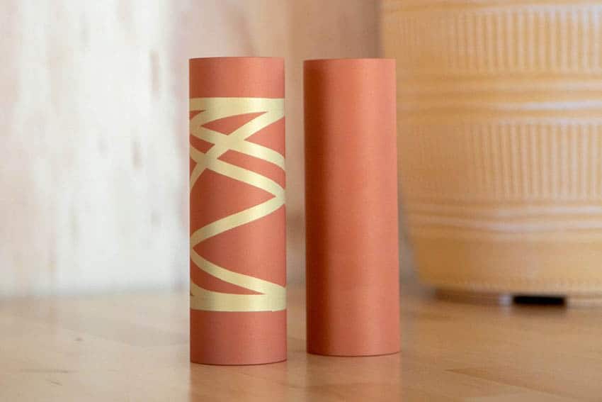 a couple of orange tubes which are actually weights