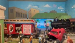 Tiny figures come to life at TrainTastic, a gigantic model train layout and store in Gulfport.