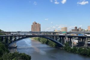 Four of the Best Parks in Upper Manhattan A lovely view of bridges over the Harlem River from the High Bridge Park walkway. Photo by Susmita Sengupta