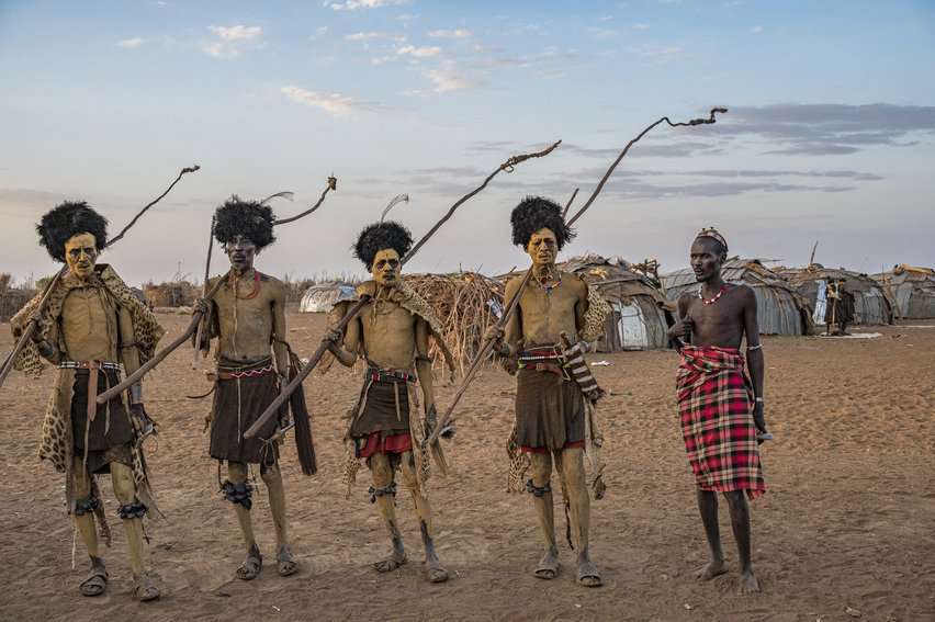 Cattle are central to the lives of the Dassanech tribe of Ethopia's Omo Valley. The animals provide food, milk, leather for clothing, and are used as marriage payments.