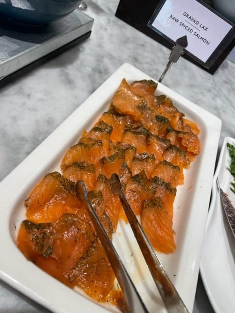 Northern Sweden: Family, Ferries, Forsen 15 Platter of Gravlax