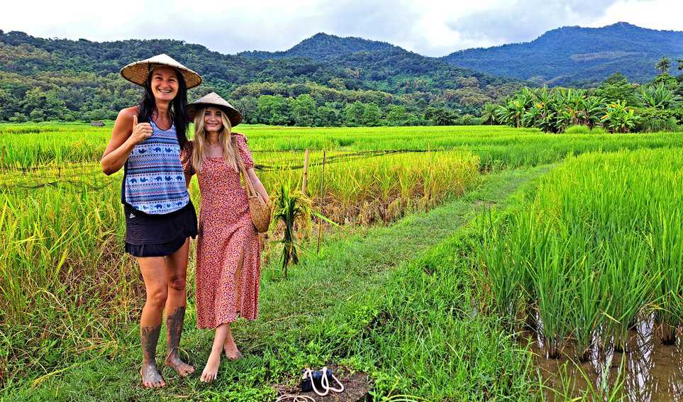 Barefoot bliss at the Living Land Farm Laos