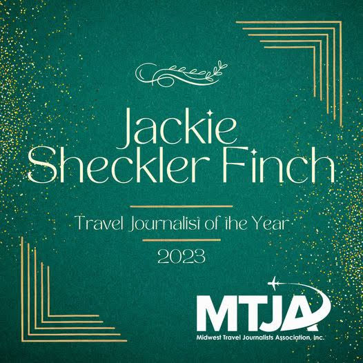 We are proud of Jackie Finch, our Senior Writer who has won many awards.