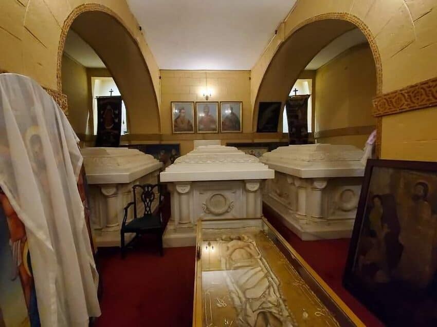 Addis Ababa's Heavenly Heritage 8 The Royal Tombs in the Church of Be’ata Mariam (Photo by Samuel Seyoum, CTC)