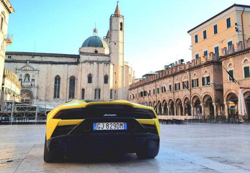 Supercar Drive: The Bad A$$ Raging Bull 3 Central Square, Ascoli Piceno.