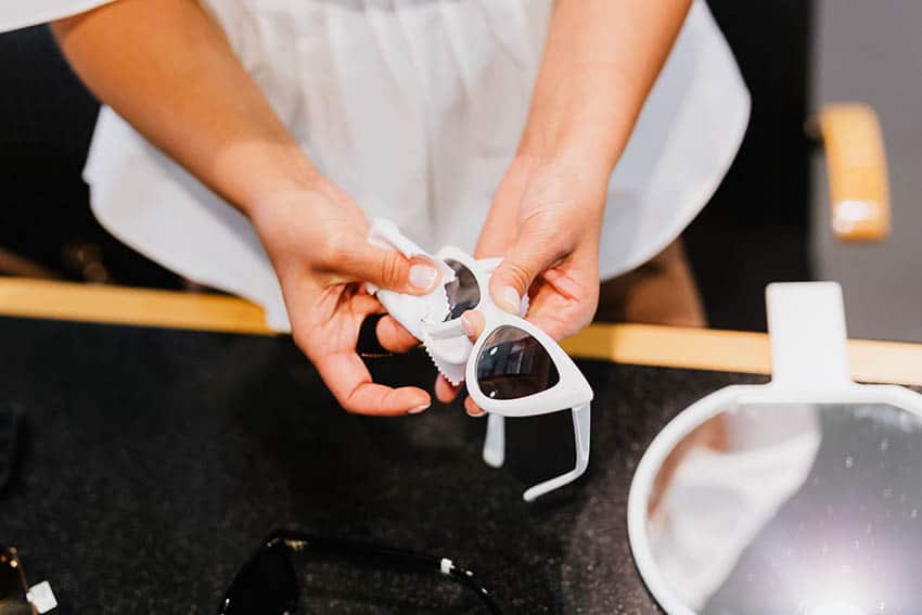 This is Only For People Who Wear Glasses or Contacts 2 cleaning sunglasses