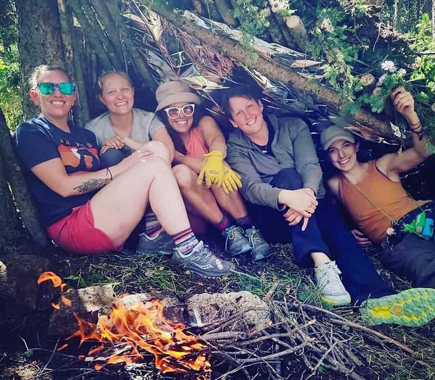 The Survival University is dedicated to fostering women's empowerment in outdoor environments (Photo: Jason Marsteiner)