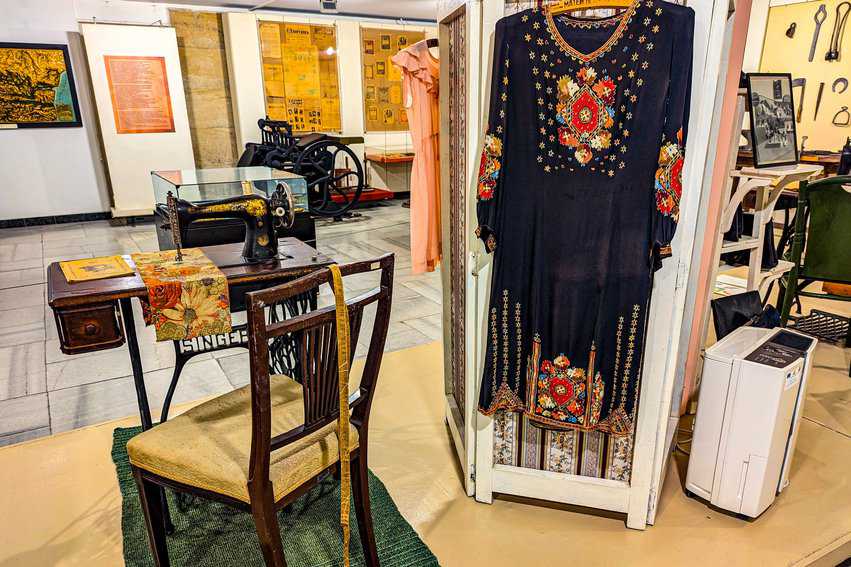 Vintage fashion in Varna New History Museum