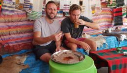 Injera in Addis Ababa