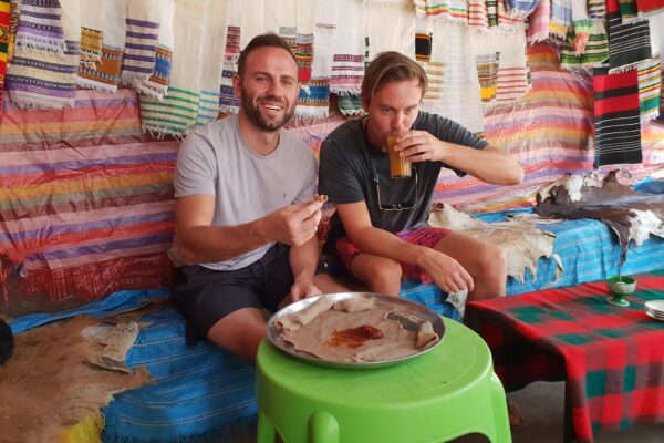 Injera in Addis Ababa