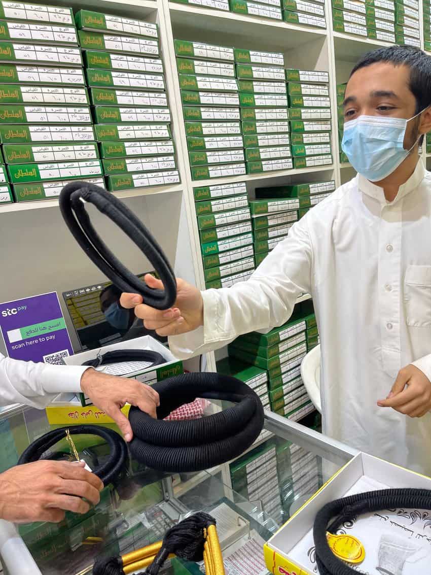 Every thobe-wearing Saudi needs more of these to keep their Keffiyeh in place.