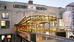 The Lakefront Brewery tour includes a mobile brew