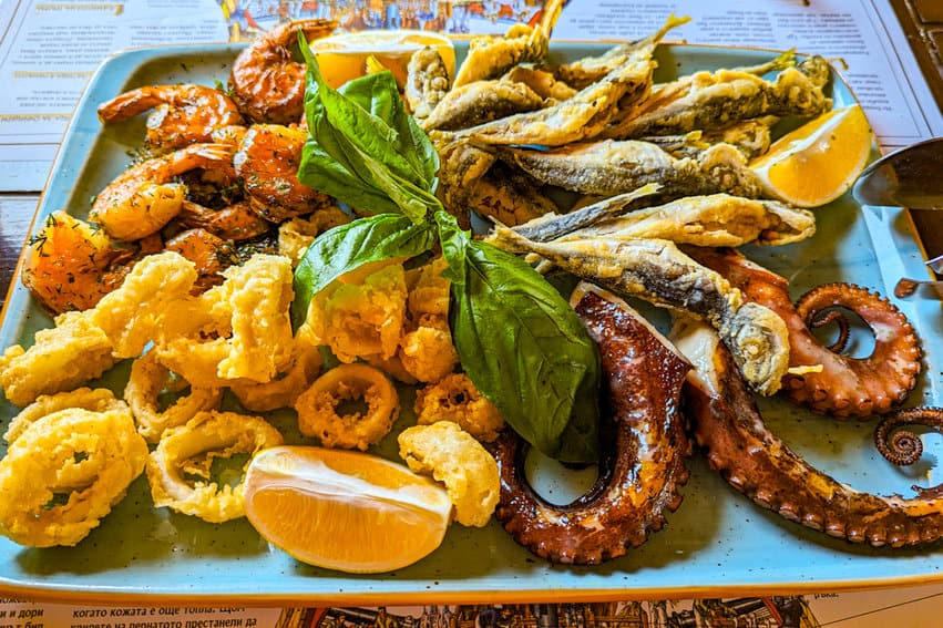 Varna: A Pearl On The Black Sea Riviera 17 Mixed seafood platter