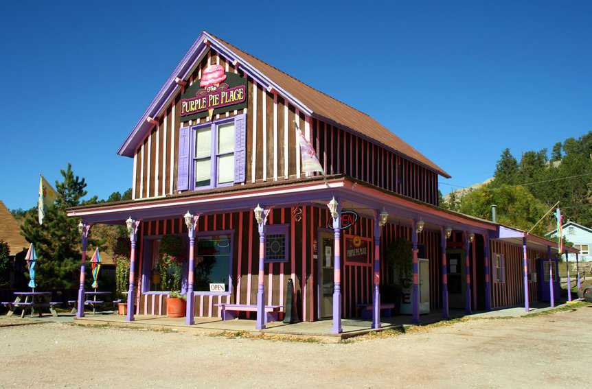 South Dakota Surprises 21 The Purple Pie Place is the place to be in Custer. Photo courtesy of Creative Commons/Flickr.