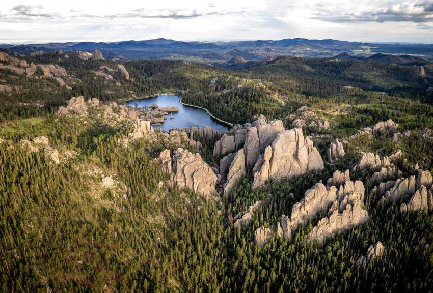 South Dakota Surprises 13 Sylvan Lake Panorama. Photo Courtesy of Travel South Dakota