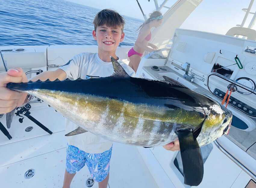 Florida Keys: Perfect for Boating 6 Talking to locals about where to fish can hald you a fish like this blackfin tuna Shelley Barnes photo.