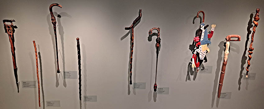 Milwaukee: Small City, Big Outlook 14 The Walking Sticks exhibit demonstrates the creative breath of the Milwaukee Art Museum