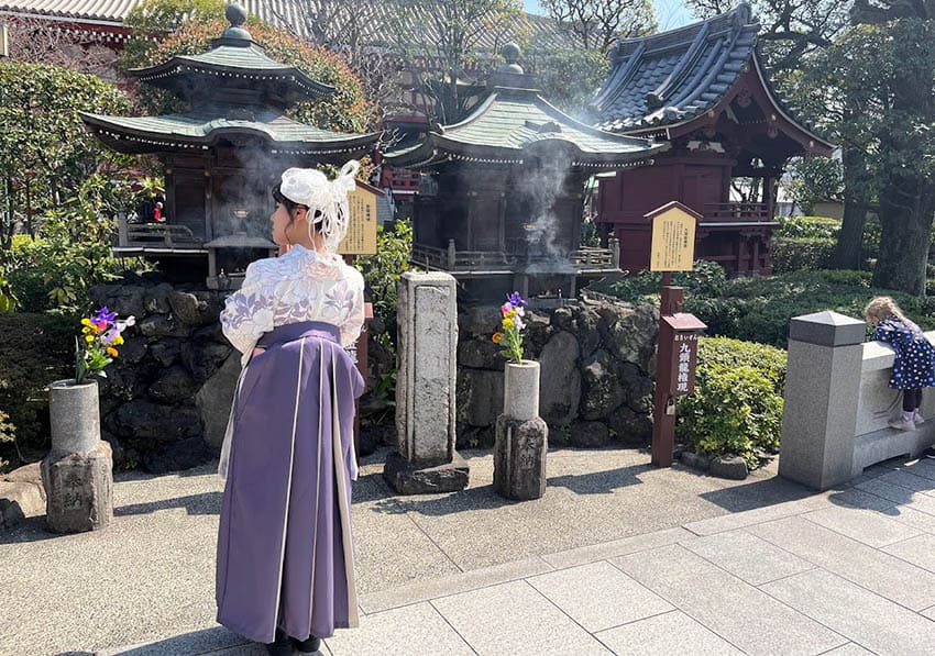 Wearing a Kimono in Japan
