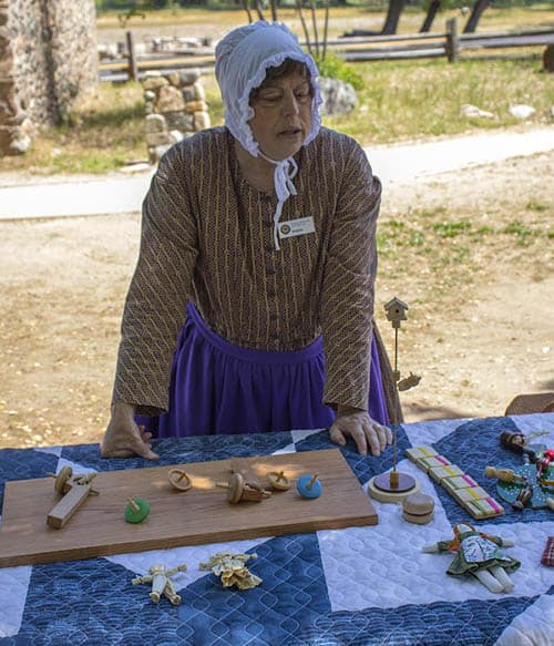 Living the Gold Rush in Coloma, California 2 There must have been children here in 1850 for dolls were apparently a brisk business