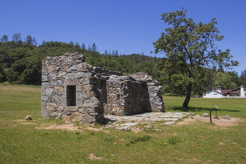 Living the Gold Rush in Coloma, California 3 California was a tent state in 1850. But there were more durable structures. Like the jail.