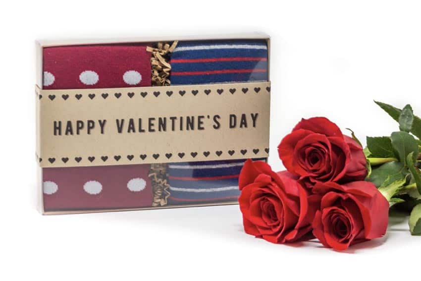 Valentines Socks No Cold Feet