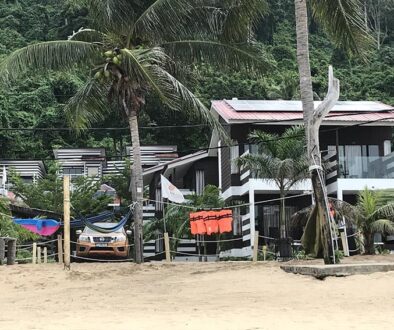 Accommodation buildings of The Barat Tioman Resort