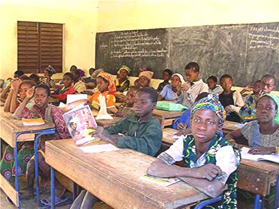A classroom in Timbuktu