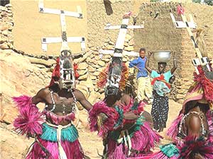 Dogon dancers