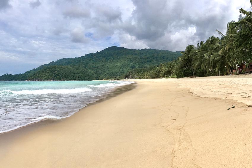 Juara beach in Tioman Island