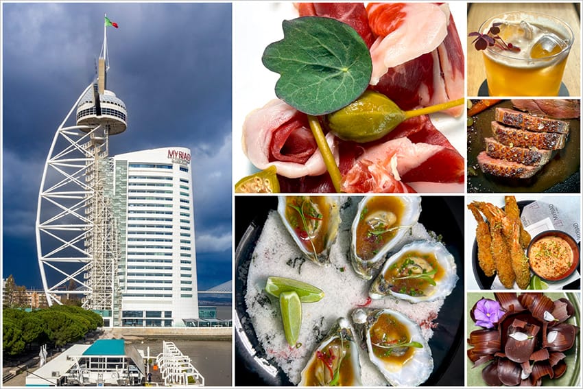 River Lounge Restaurant & Bar at the Myriad in Lisbon