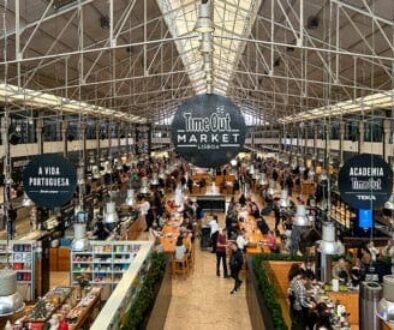 Time Out Market in the Mercado da Ribeira