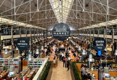 Time Out Market in the Mercado da Ribeira