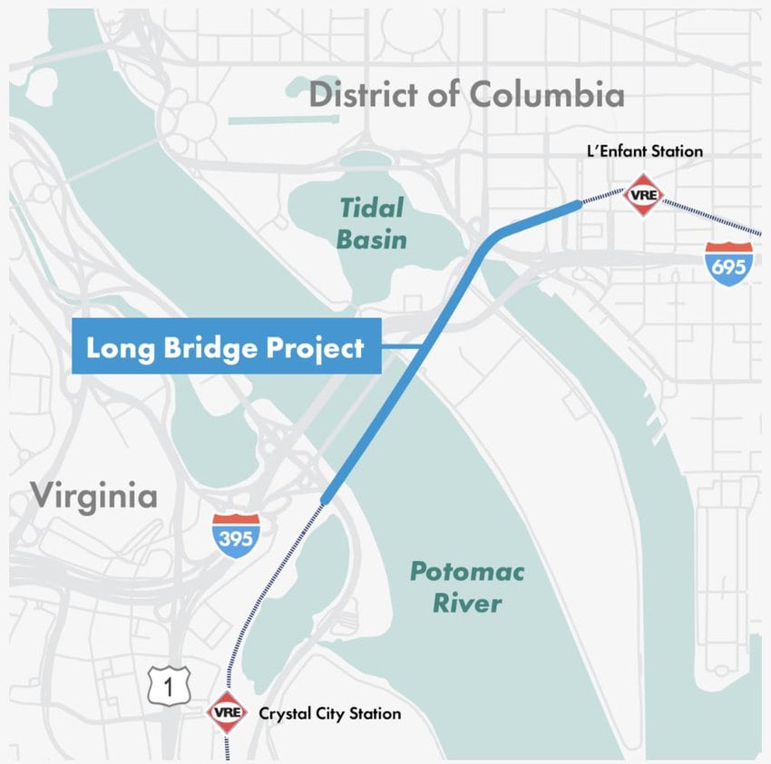 Long Bridge over the Potomac