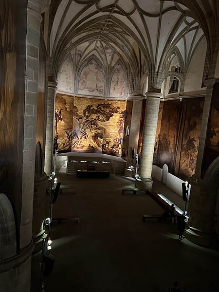 Pintxos, Cheesecake, a Museum on the Coast of Spain 13 The chapel of San Telmo Museoa.