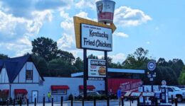 The Sanders Cafe in Corbin KY, began as a gas station