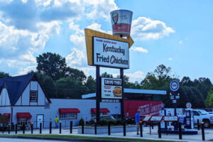 The Sanders Cafe in Corbin KY, began as a gas station