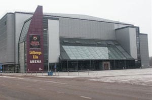 Karlstad, Sweden: A Cultural Revival in the Solar City 3 Löfbergs Lila Arena, home of Färjestad Ice Hockey Club and the venue for many top class concerts