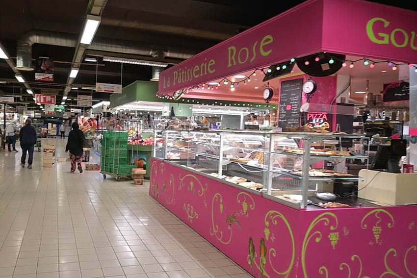 Les Halles food market, Avignon - a great place to shop and eat