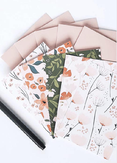 Useful Products for a New Year 2 lucky dog notecard set
